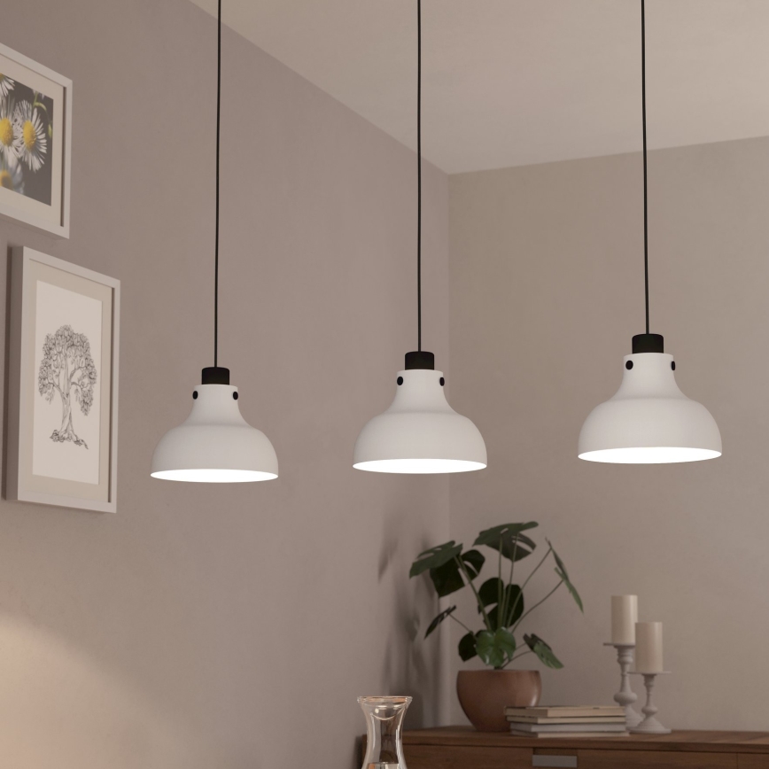 Eglo - Lestenec na vrvici 3xE27/40W/230V