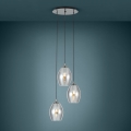 Eglo - Lestenec na vrvici 3xE27/60W/230V dimna