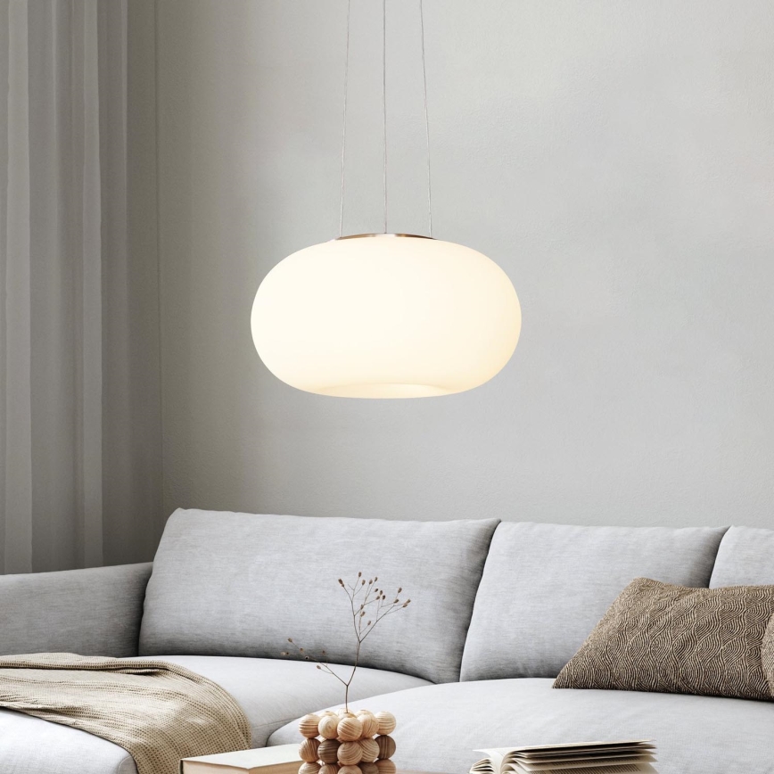 EGLO - Lestenec na vrvici OPTICA 2xE27/60W pr. 35 cm