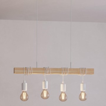 Eglo - Lestenec na vrvici TOWNSHEND 4xE27/60W/230V
