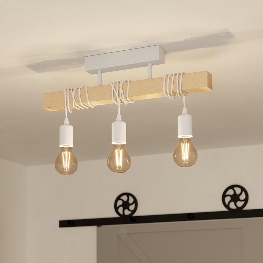 Eglo - Lestenec nadgradni TOWNSHEND 3xE27/60W/230V