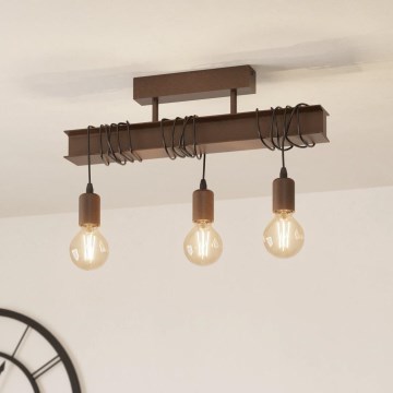 Eglo - Lestenec TOWNSHEND 3xE27/60W/230V