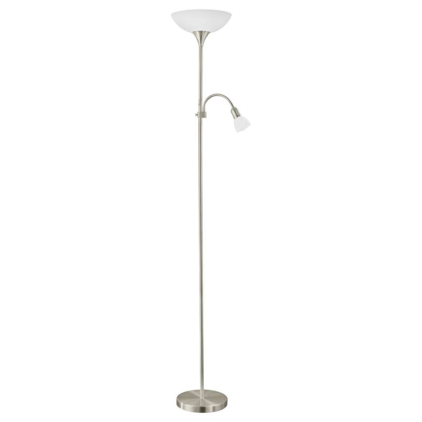 Eglo - Nadomestno bralno steklo za talno svetilko UP 4 pr. 8 cm bela