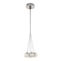 Eglo - Nadomestno steklo POLDRAS pr. 5,5 cm prozoren/jantar