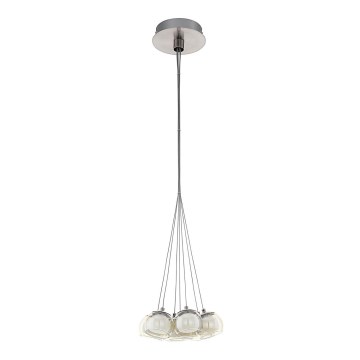 Eglo - Nadomestno steklo POLDRAS pr. 5,5 cm prozoren/jantar