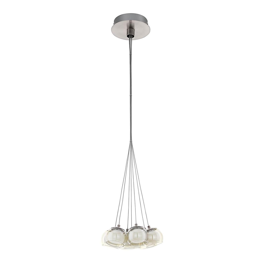 Eglo - Nadomestno steklo POLDRAS pr. 5,5 cm prozoren/jantar