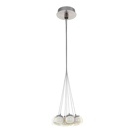 Eglo - Nadomestno steklo POLDRAS pr. 5,5 cm prozoren/jantar