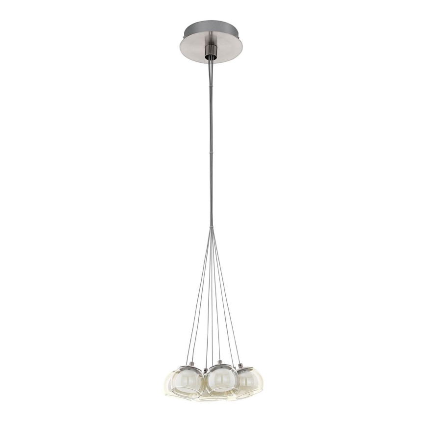 Eglo - Nadomestno steklo POLDRAS pr. 5,5 cm prozoren/jantar