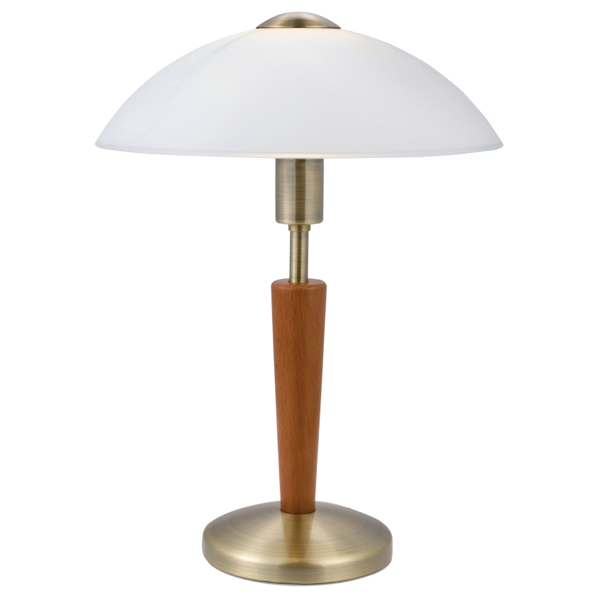 Eglo - Nadomestno steklo za namizno svetilko SOLO pr. 26 cm bela