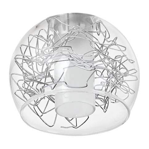Eglo - Nadomestno steklo za stensko in stropno svetilko BASENTO pr. 9 cm