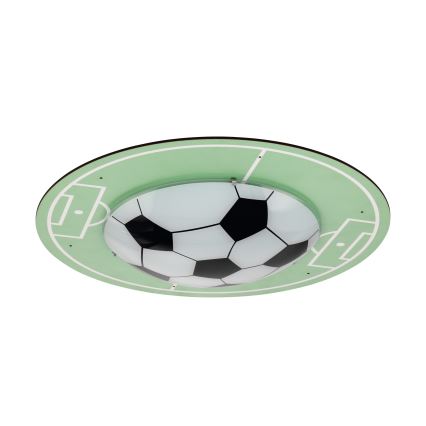 Eglo - Nadomestno steklo za stropno svetilko TABARA E27 pr. 25 cm soccer ball