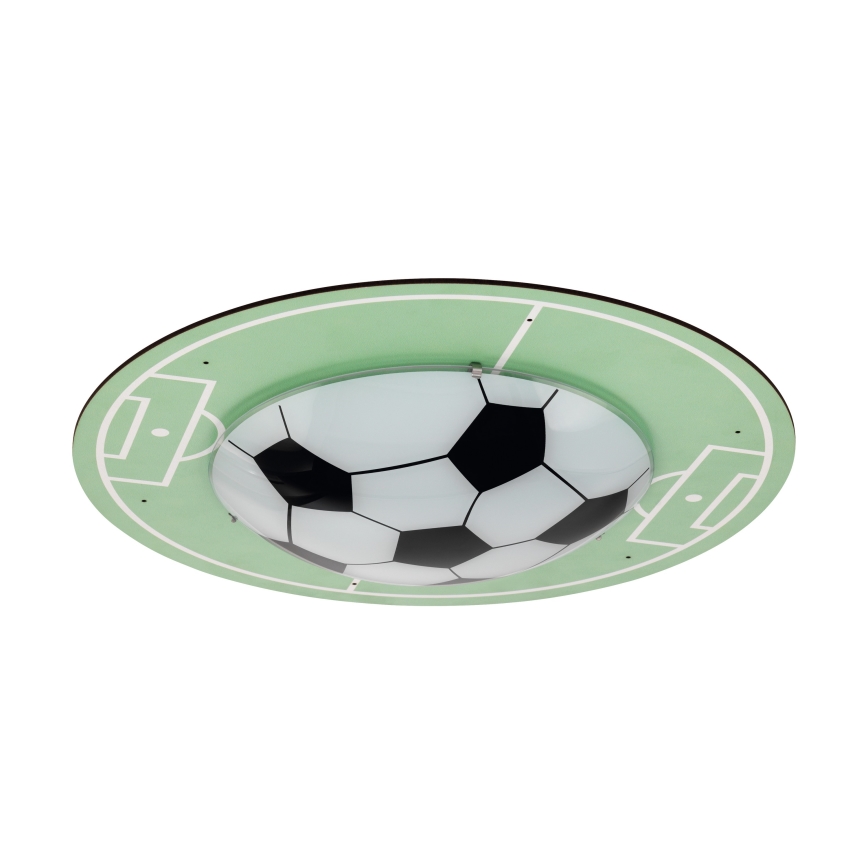 Eglo - Nadomestno steklo za stropno svetilko TABARA E27 pr. 25 cm soccer ball