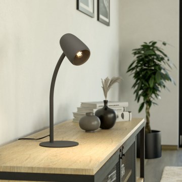 Eglo - Namizna svetilka 1xE14/18W/230V črna