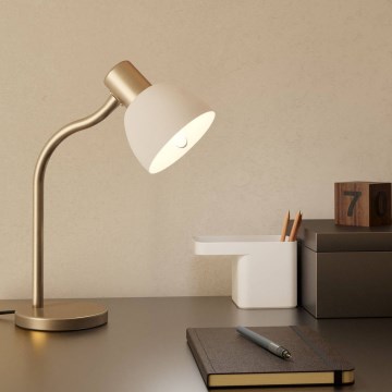 Eglo - Namizna svetilka 1xE14/25W/230V mat krom