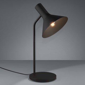 Eglo - Namizna svetilka 1xE27/28W/230V črna