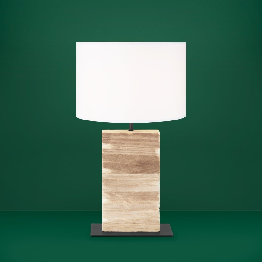 Eglo - Namizna svetilka 1xE27/40W/230V 62,5 cm rjava