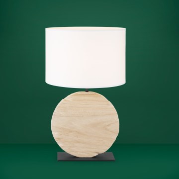 Eglo - Namizna svetilka 1xE27/40W/230V 63,5 cm rjava
