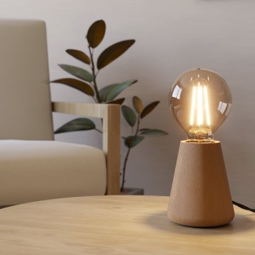 Eglo - Namizna svetilka 1xE27/40W/230V bež