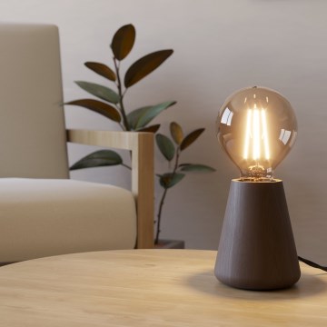 Eglo - Namizna svetilka 1xE27/40W/230V rjava