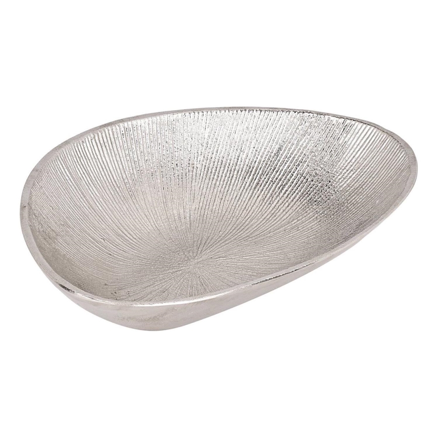 Eglo - Okrasni pladenj 17,5x24,5 cm srebrna