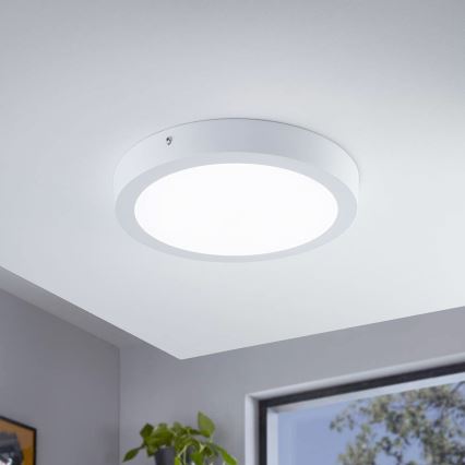 Eglo - RGBW Zatemnitvena stropna svetilka FUEVA-C LED/21W/230V