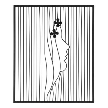 Eglo - Stenska dekoracija 59,5x49,5 cm črna