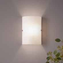 Eglo - Stenska svetilka 1x14/60W bela