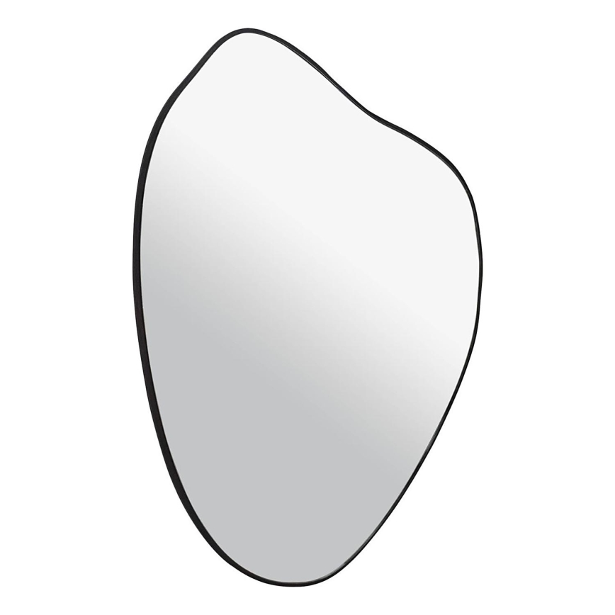 Eglo - Stensko ogledalo 63x43 cm črna