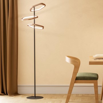 Eglo - stoječa LED svetilka z možnostjo zatemnitve LED/20W/230V zlata