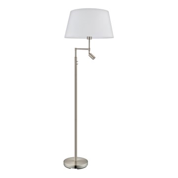 Eglo - Stoječa svetilka 1xE27/60W + 1xLED/2,1W