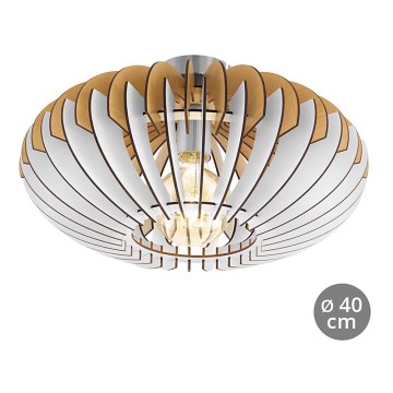 Eglo - Stropna svetilka 1xE27/60W/230V