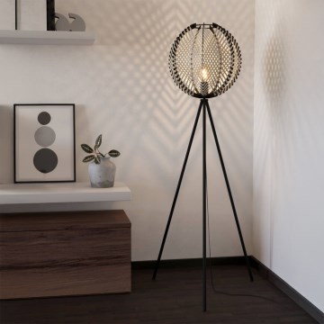 Eglo - Talna svetilka 1xE27/40W/230V bela/črna
