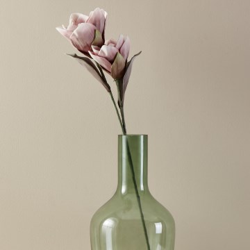 Eglo - Umetna roža 83 cm roza