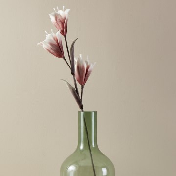 Eglo - Umetna roža 85 cm rdeča