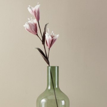 Eglo - Umetna roža 85 cm roza