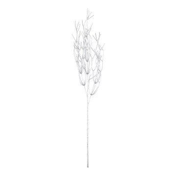 Eglo - Umetna roža 87,5 cm srebrna