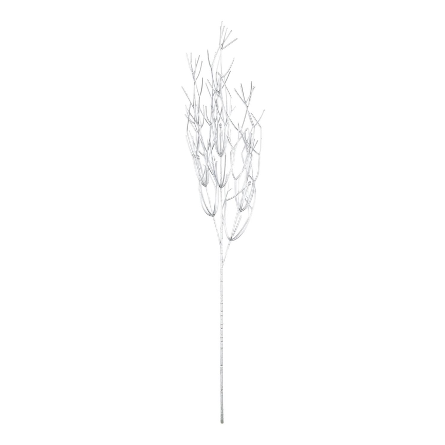 Eglo - Umetna roža 87,5 cm srebrna