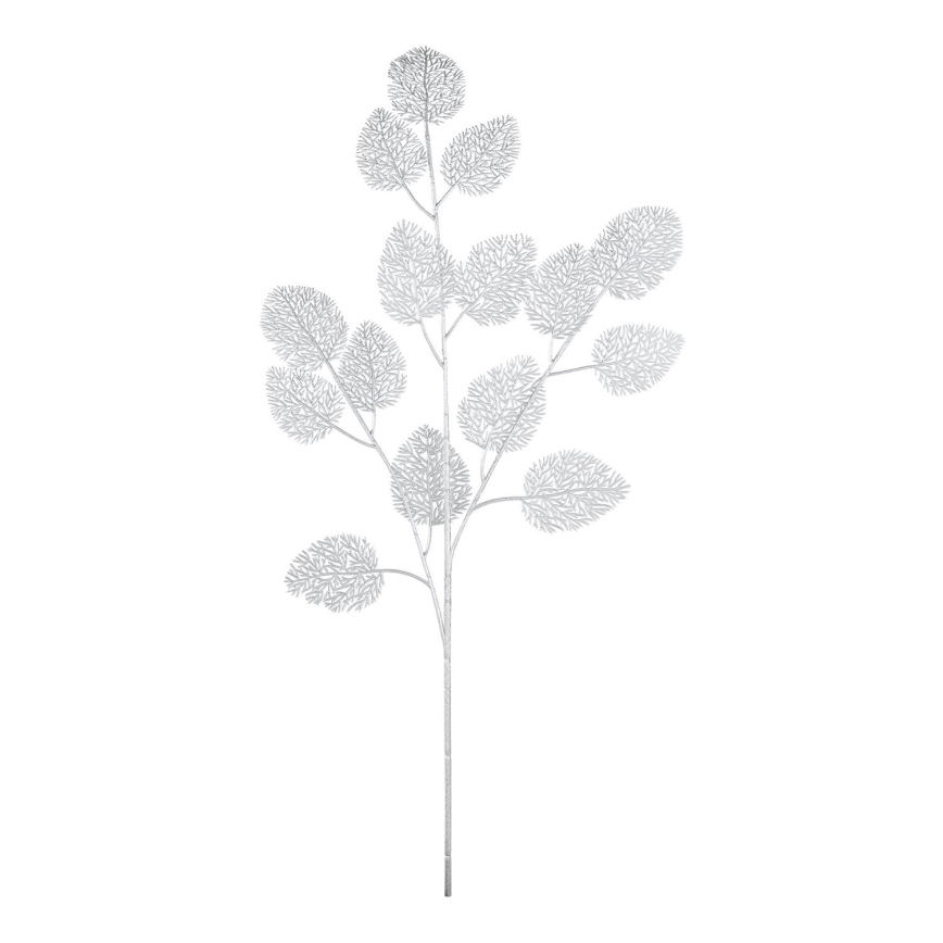 Eglo - Umetna roža 87,5 cm srebrna