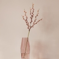 Eglo - Umetna roža 90 cm roza