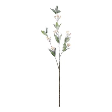 Eglo - Umetna roža 94 cm krem barva/zelena