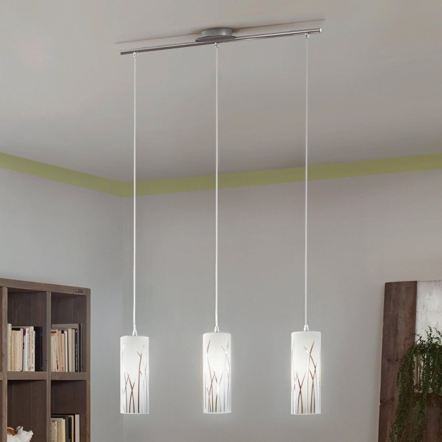Eglo - Viseča svetilka 3xE27/60W/230V