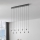 Eglo - Viseči LED lestenec na kablu 10xLED/2,6W/230V 2200/3000/4000K sijajni krom