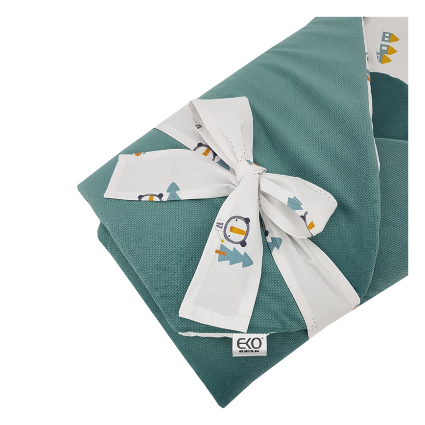 EKO - Bombažno pregrinjalo CARS 75x75 cm