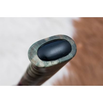 Ekskluziven nož iz damaščanskega jekla 11,6 cm javor/ebenovina