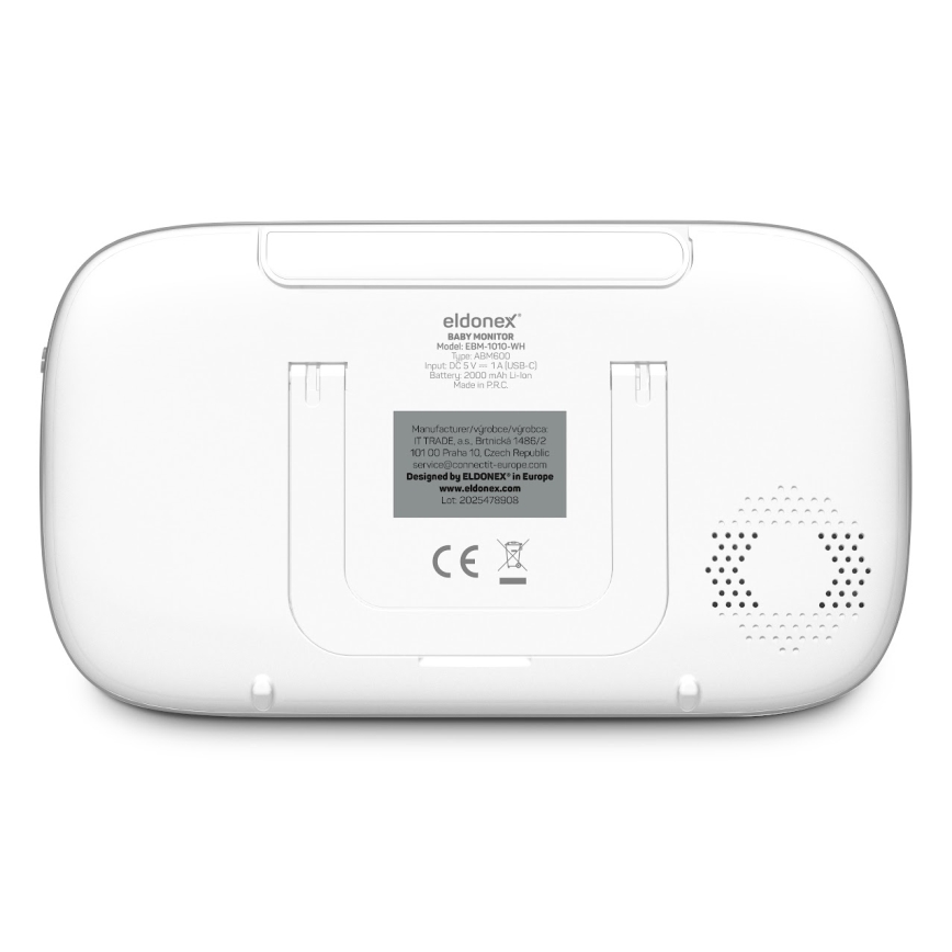 ELDONEX EBM-1010-WH - Varuška 5V/2000 mAh