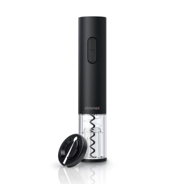 ELDONEX EWO-2100-BK - Električni odpirač za vino 4xAA črne barve