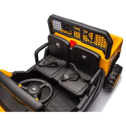 Električni avto CAT 60W/7500 mAh rumena/črna + Daljinski upravljalnik