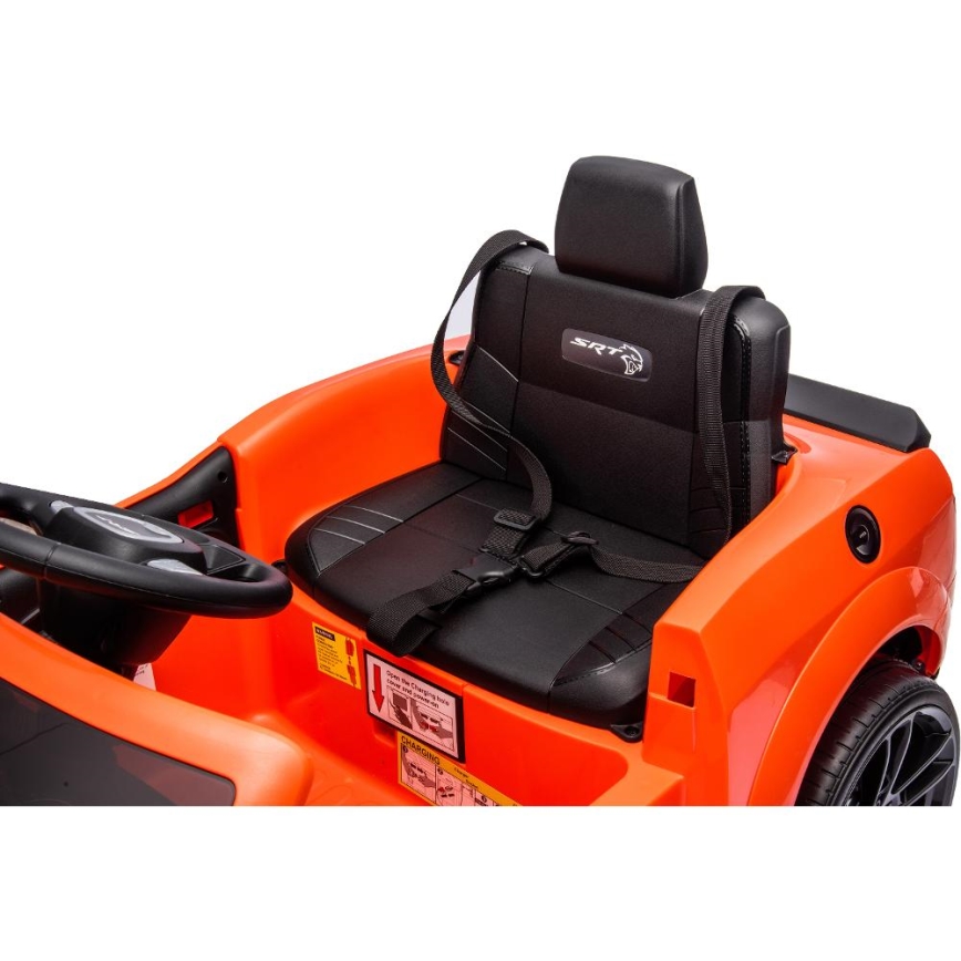 Električni avto Dodge Challenger 50W/4500 mAh oranžna