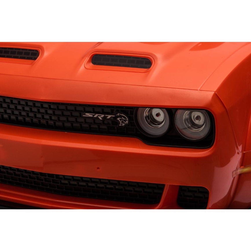 Električni avto Dodge Challenger 50W/4500 mAh oranžna