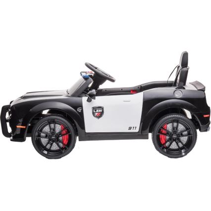 Električni avto Dodge Challenger Police avto 50W/4500 mAh  črna/bela